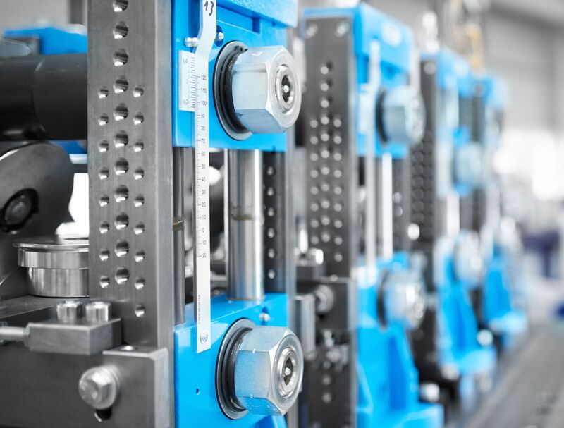Roll forming machines